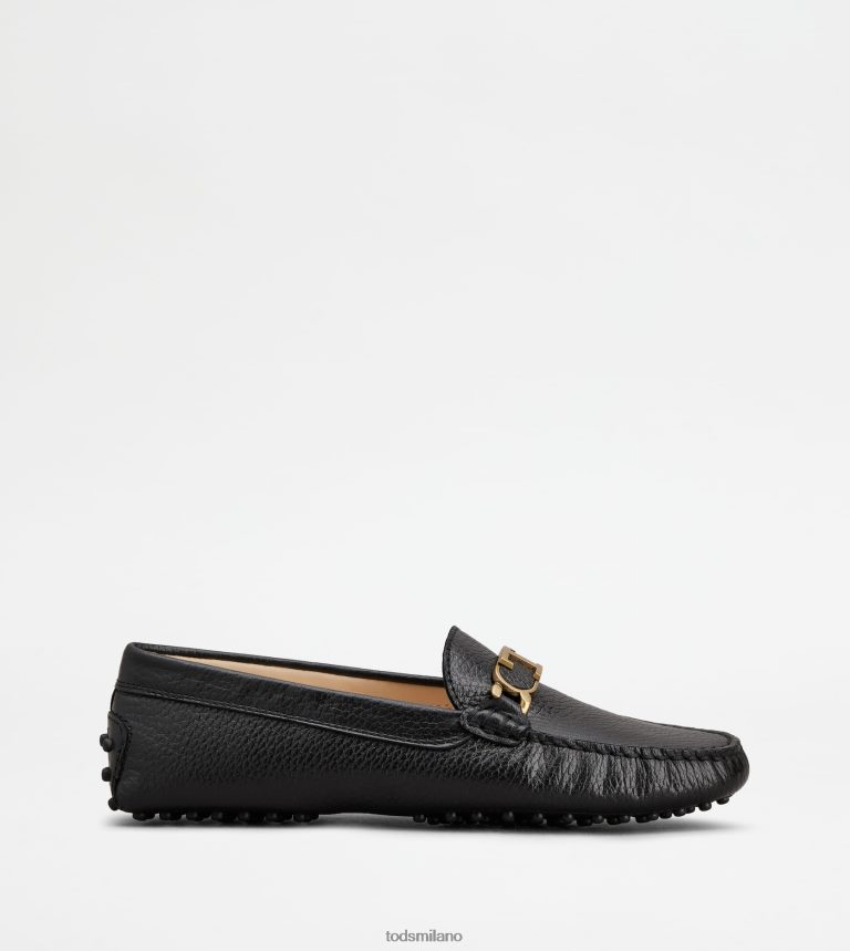 donnenero Tod's gommino mocassino in pelle P66X8B78