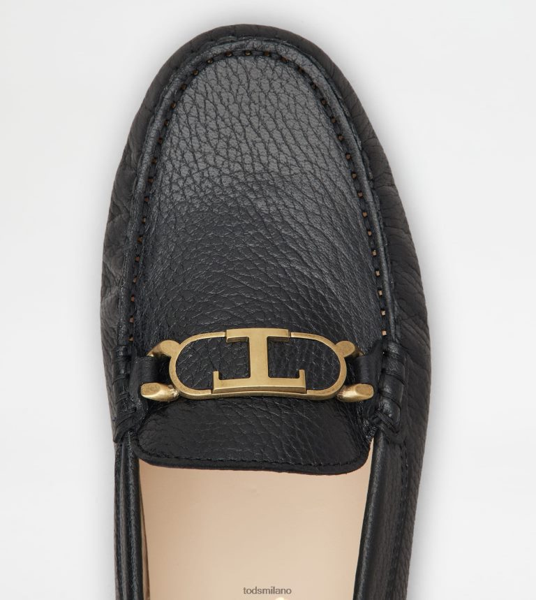 donnenero Tod's gommino mocassino in pelle P66X8B78