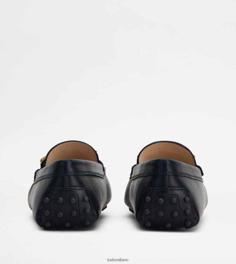 donnenero Tod's mocassino gommino Kate in pelle P66X8B97