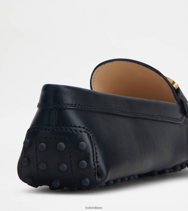 donnenero Tod's mocassino gommino Kate in pelle P66X8B97