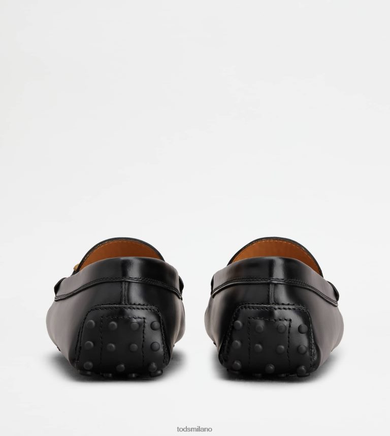 donnenero Tod's mocassino gommino Kate in pelle P66X8B98