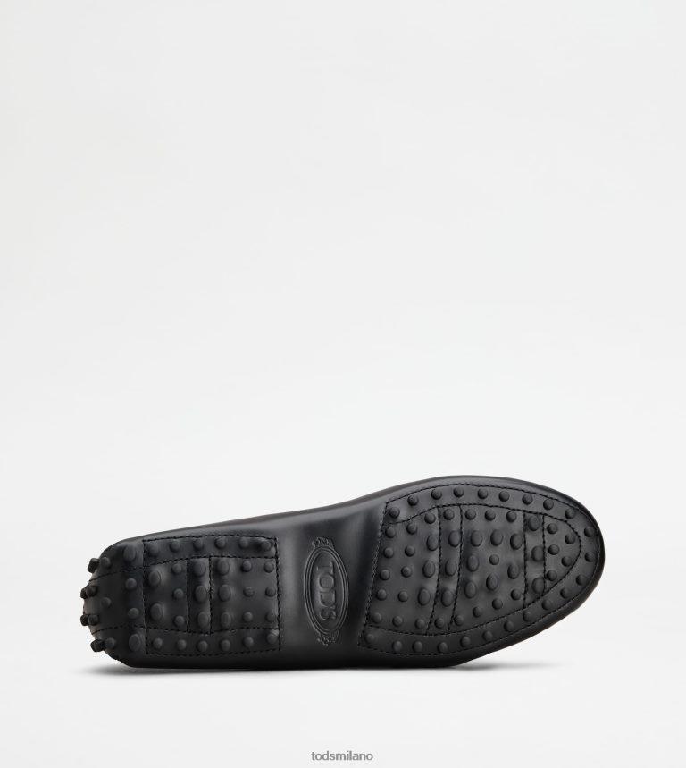 donnenero Tod's mocassino gommino Kate in pelle P66X8B98