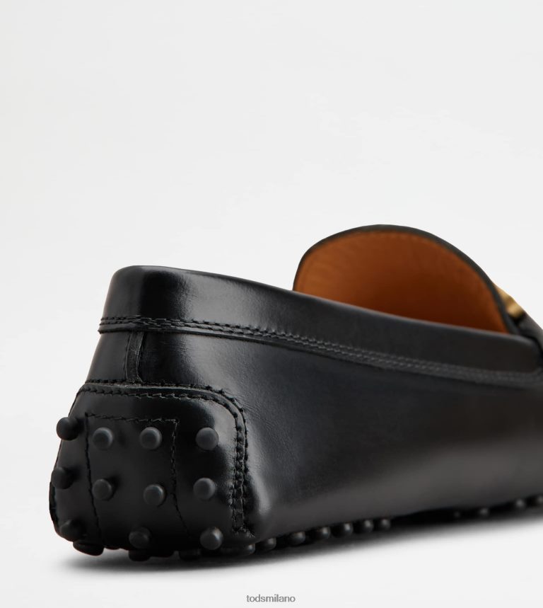 donnenero Tod's mocassino gommino Kate in pelle P66X8B98
