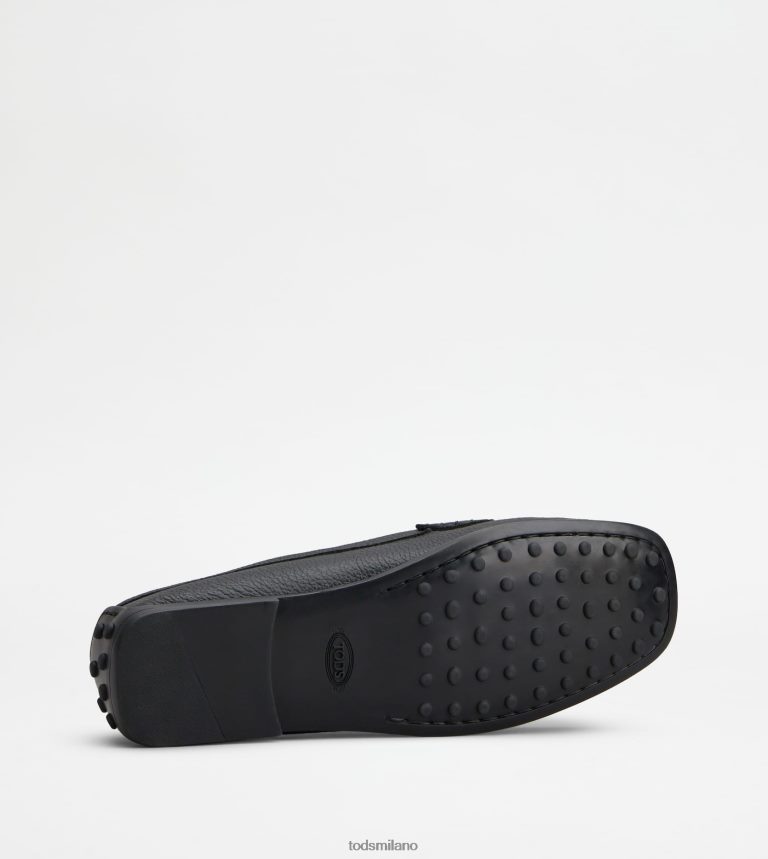 donnenero Tod's mocassino gommino da città in pelle P66X8B74