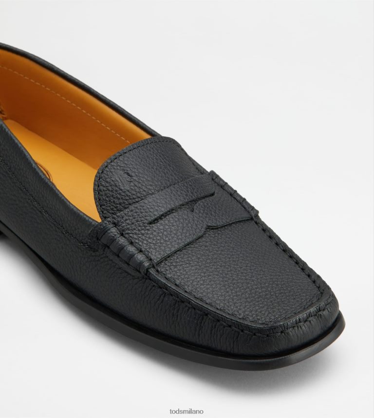 donnenero Tod's mocassino gommino da città in pelle P66X8B74