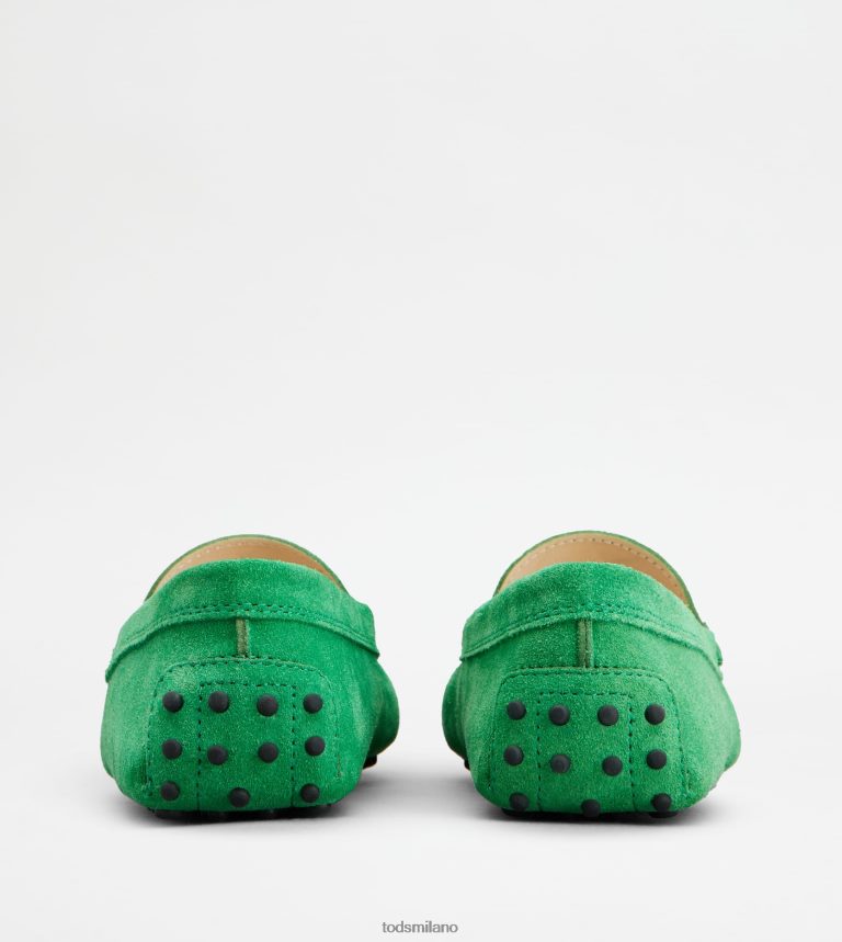 donneverde Tod's gommino mocassino in pelle scamosciata P66X8B103