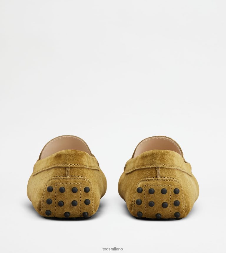 donneverde Tod's gommino mocassino in pelle scamosciata P66X8B107