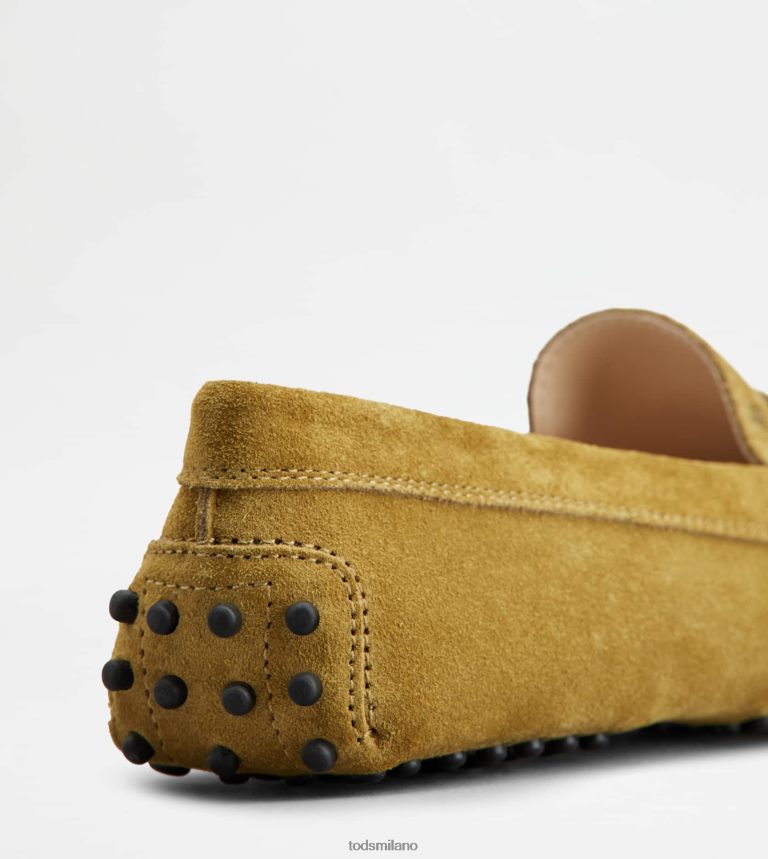 donneverde Tod's gommino mocassino in pelle scamosciata P66X8B107