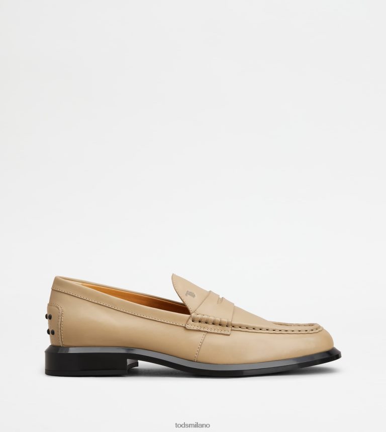 donnebeige Tod's mocassini in pelle P66X8B37