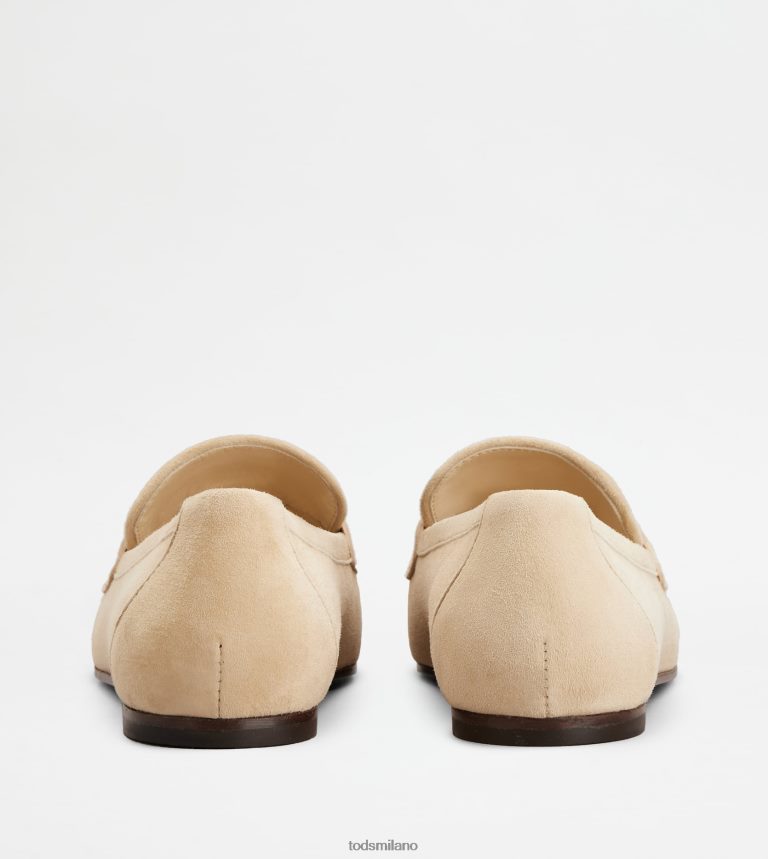 donnebeige Tod's t intramontabili mocassini in pelle scamosciata P66X8B60
