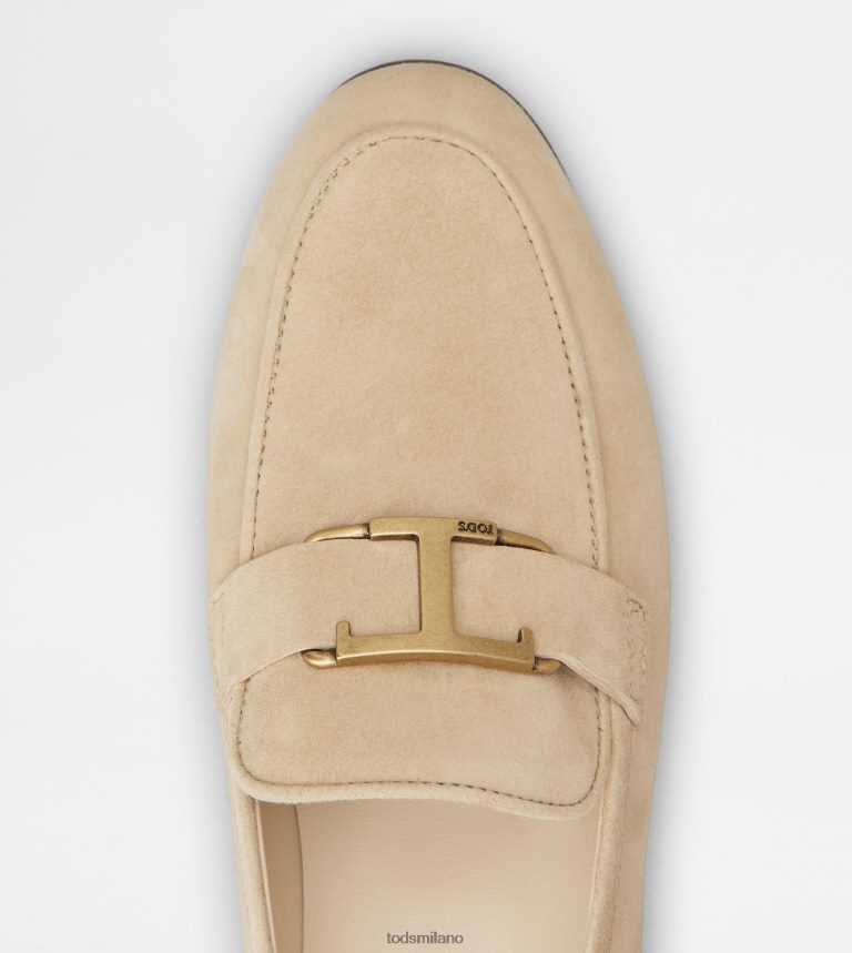 donnebeige Tod's t intramontabili mocassini in pelle scamosciata P66X8B60