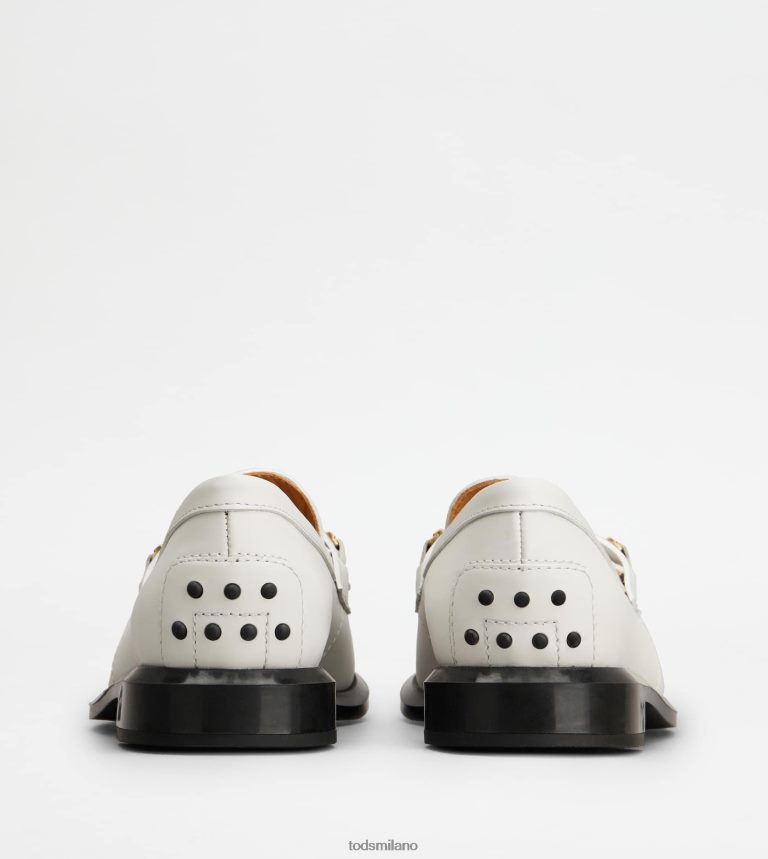 donnebianco Tod's mocassini in pelle con frange P66X8B40