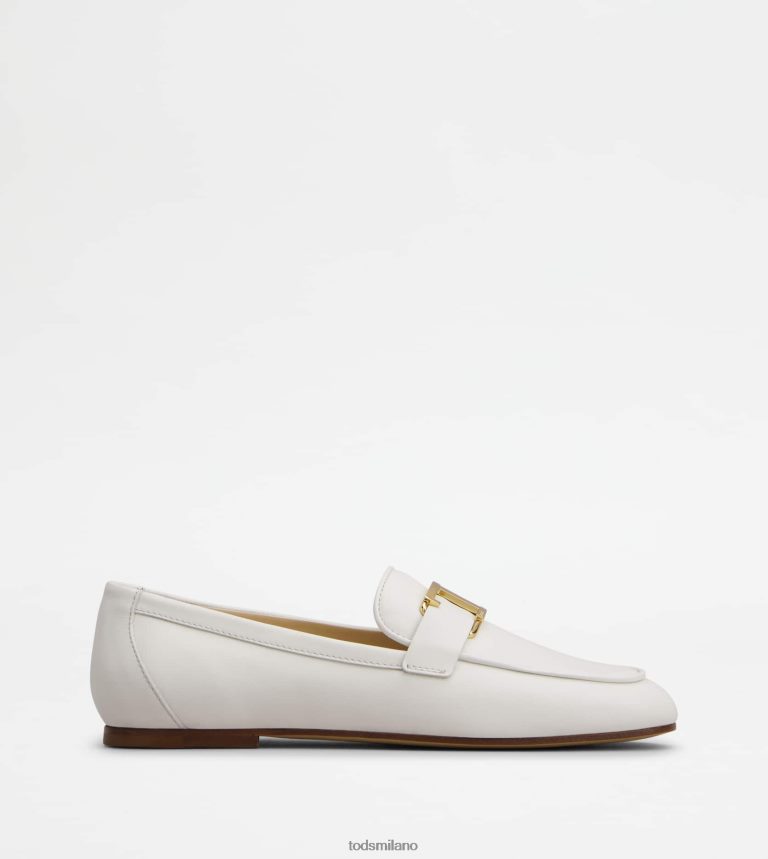 donnebianco Tod's t intramontabili mocassini in pelle P66X8B59