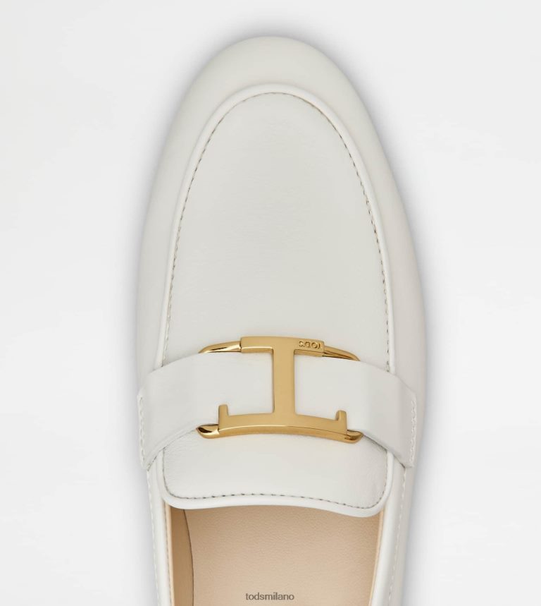 donnebianco Tod's t intramontabili mocassini in pelle P66X8B59