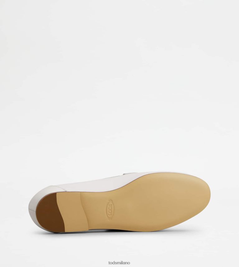donnebianco Tod's t intramontabili mocassini in pelle P66X8B59