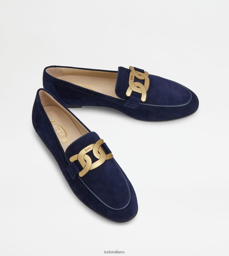 donneblu Tod's mocassini Kate in pelle scamosciata P66X8B41