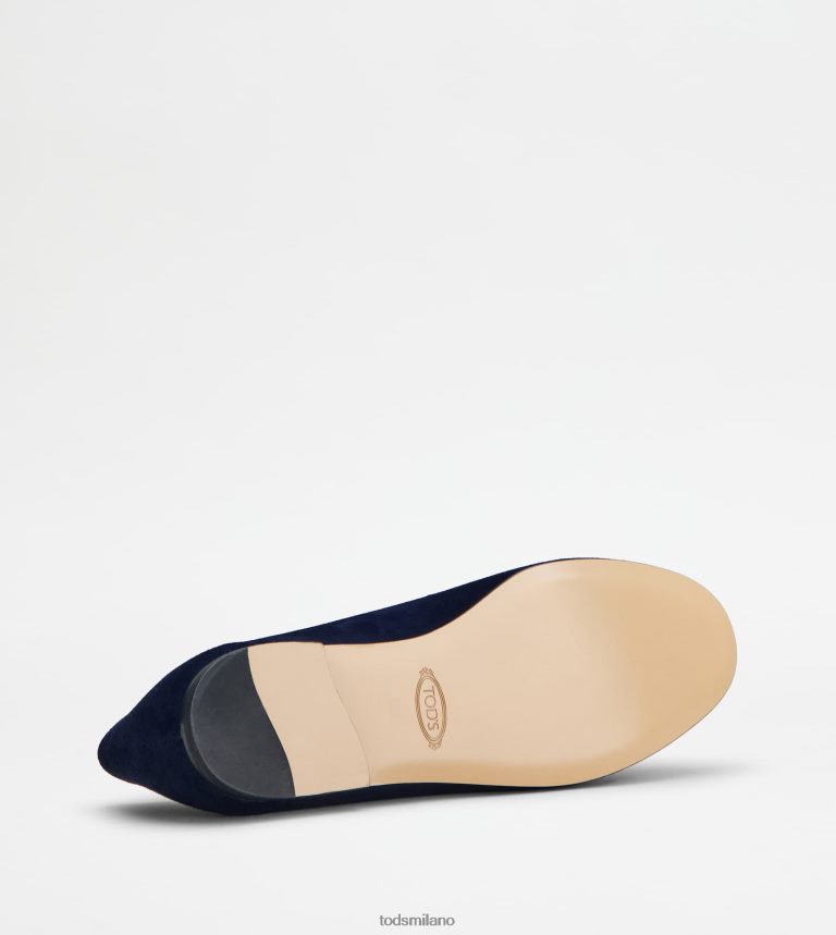 donneblu Tod's mocassini Kate in pelle scamosciata P66X8B41