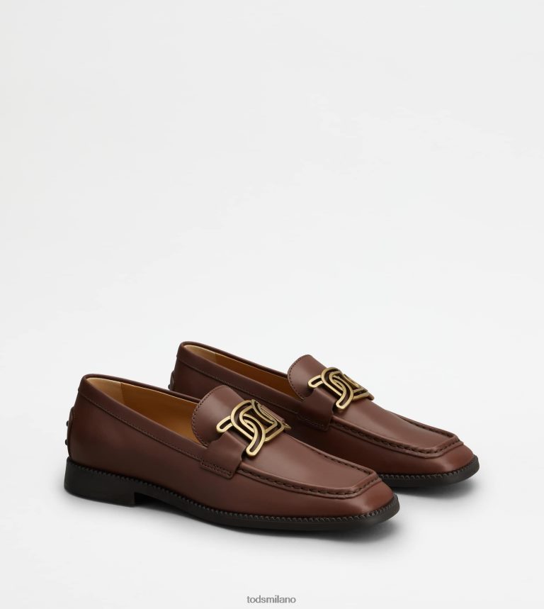 donnemarrone Tod's mocassini Kate in pelle P66X8B43