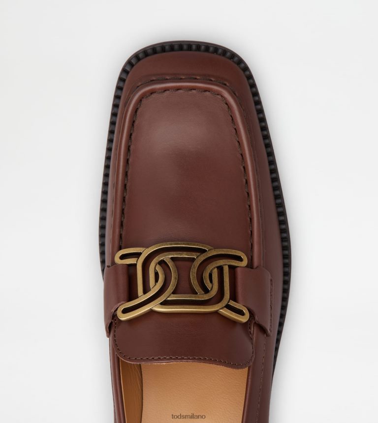 donnemarrone Tod's mocassini Kate in pelle P66X8B43