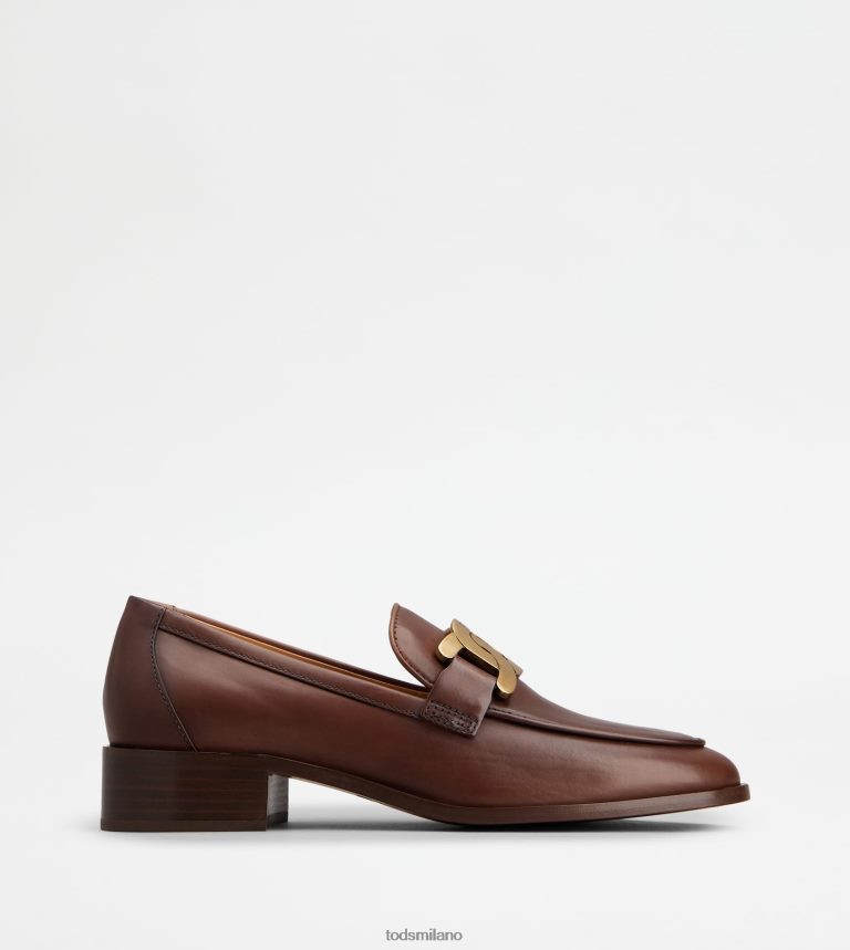 donnemarrone Tod's mocassini in pelle P66X8B11