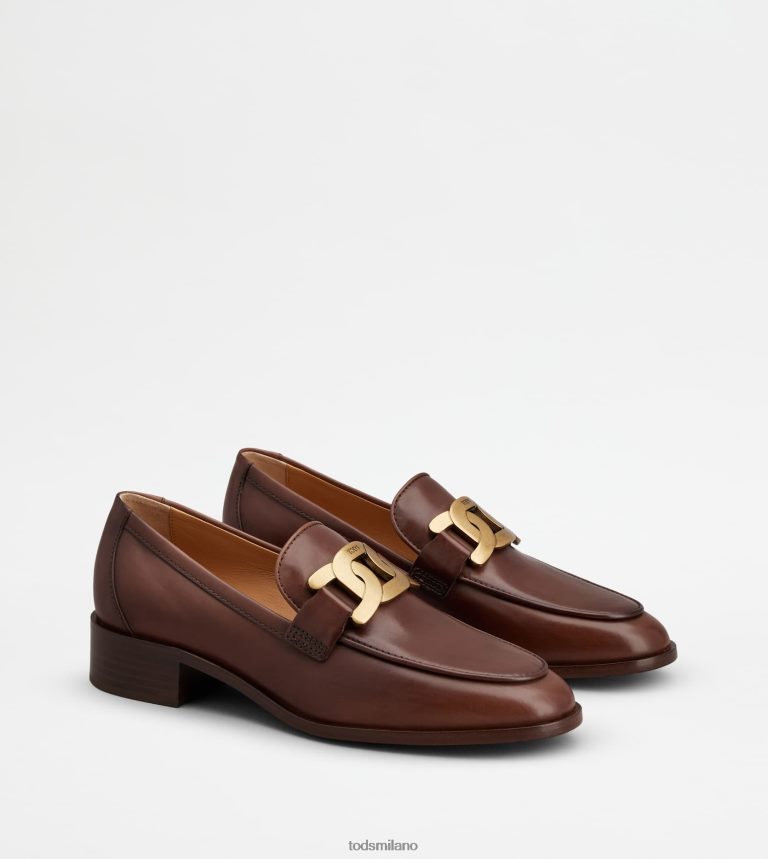 donnemarrone Tod's mocassini in pelle P66X8B11