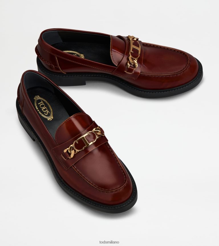 donnemarrone Tod's mocassini in pelle P66X8B16