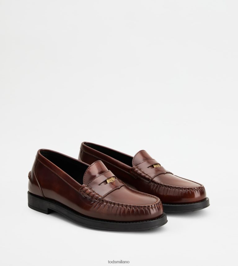 donnemarrone Tod's mocassini in pelle P66X8B19