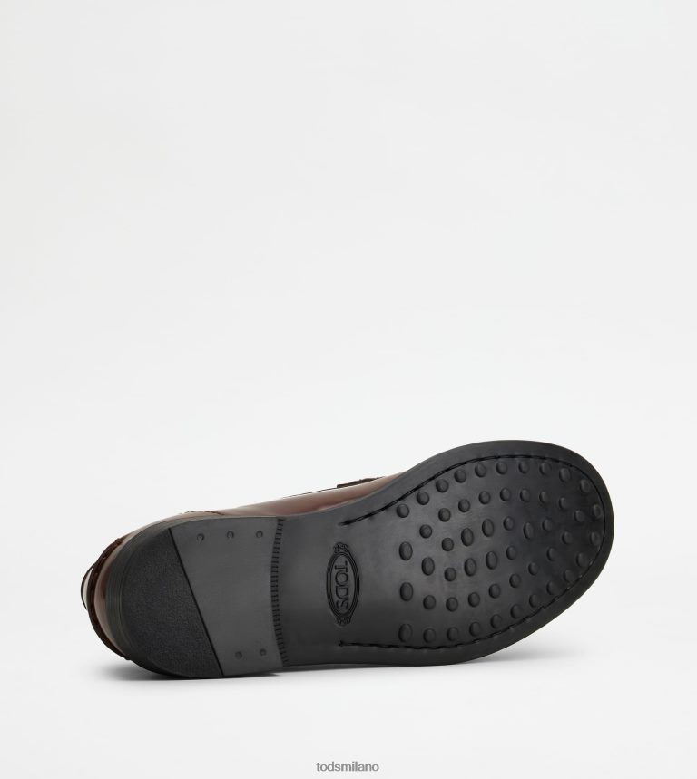 donnemarrone Tod's mocassini in pelle P66X8B19