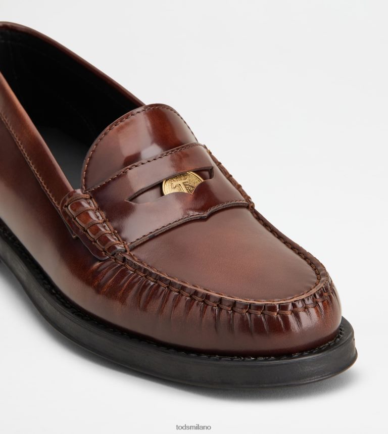 donnemarrone Tod's mocassini in pelle P66X8B19