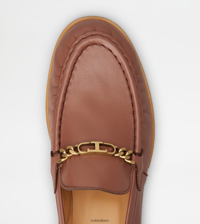 donnemarrone Tod's mocassini in pelle P66X8B27
