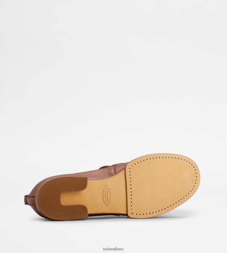 donnemarrone Tod's mocassini in pelle P66X8B27