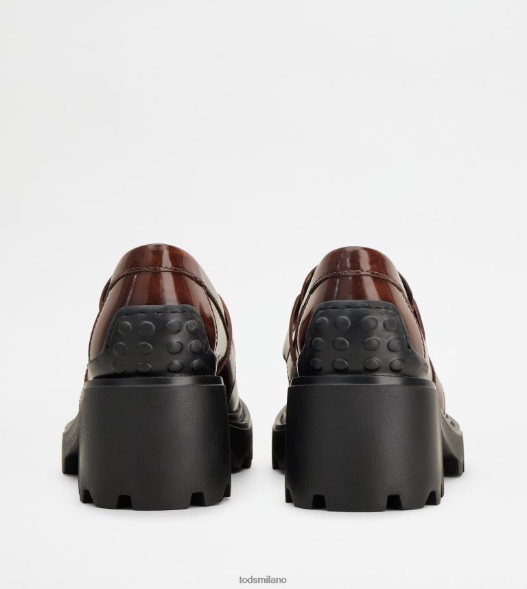 donnemarrone Tod's mocassini in pelle P66X8B49