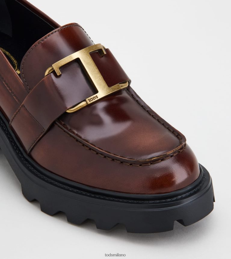 donnemarrone Tod's mocassini in pelle P66X8B49
