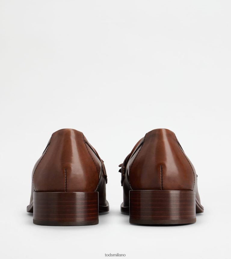 donnemarrone Tod's mocassino in pelle con nappine P66X8B13