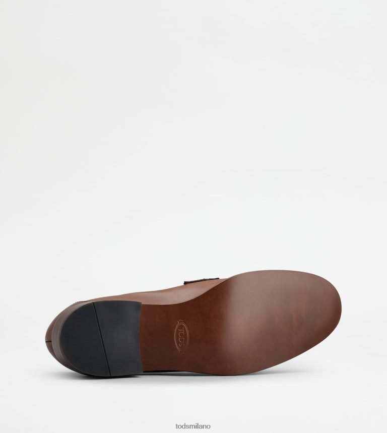 donnemarrone Tod's mocassino in pelle con nappine P66X8B13