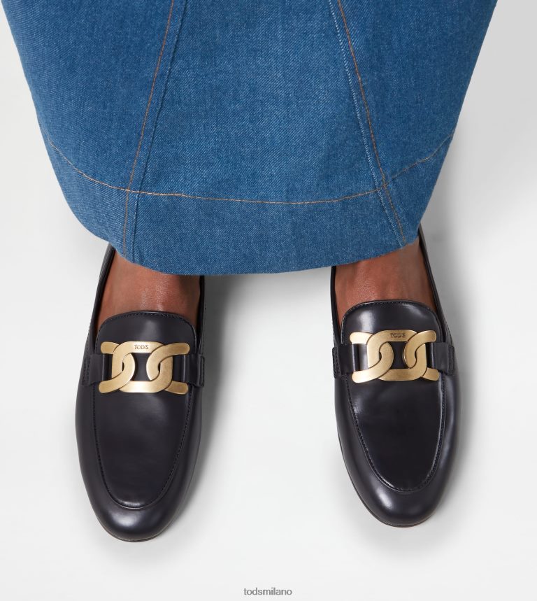 donnenero Tod's mocassini Kate in pelle P66X8B55