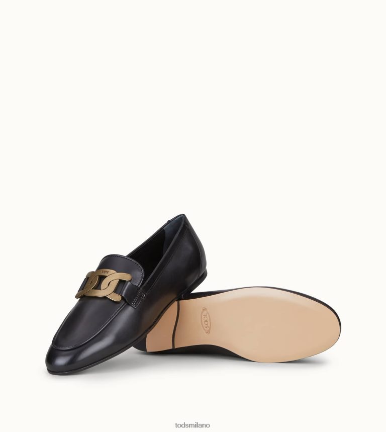 donnenero Tod's mocassini Kate in pelle P66X8B55