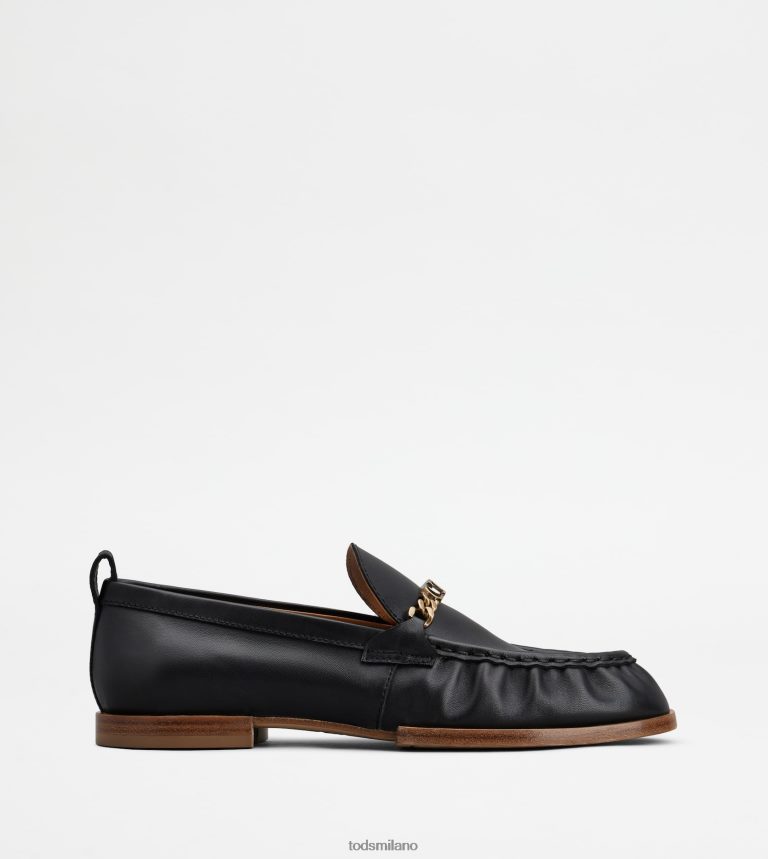 donnenero Tod's mocassini in pelle P66X8B30