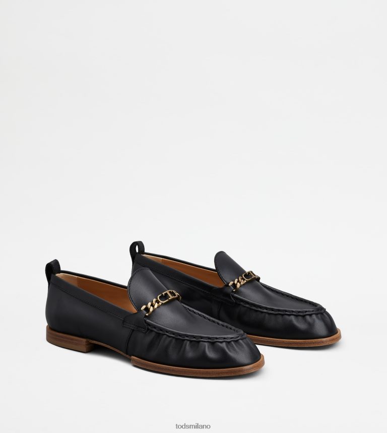 donnenero Tod's mocassini in pelle P66X8B30