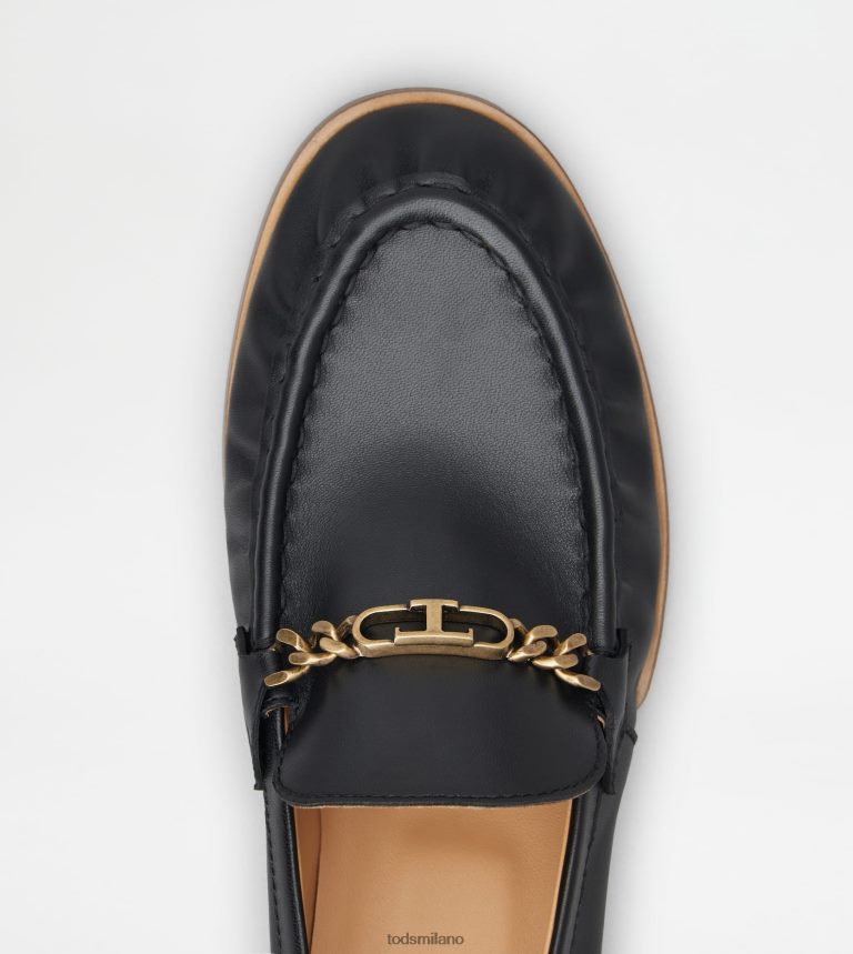 donnenero Tod's mocassini in pelle P66X8B30