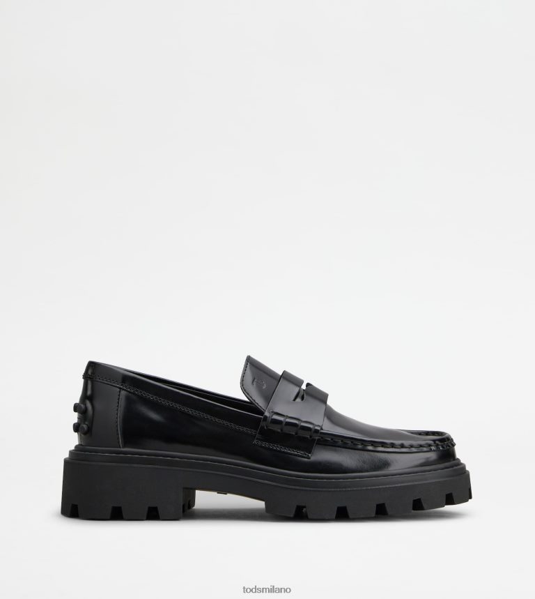 donnenero Tod's mocassini in pelle P66X8B4