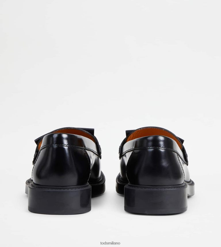 donnenero Tod's t intramontabili mocassini in pelle P66X8B22