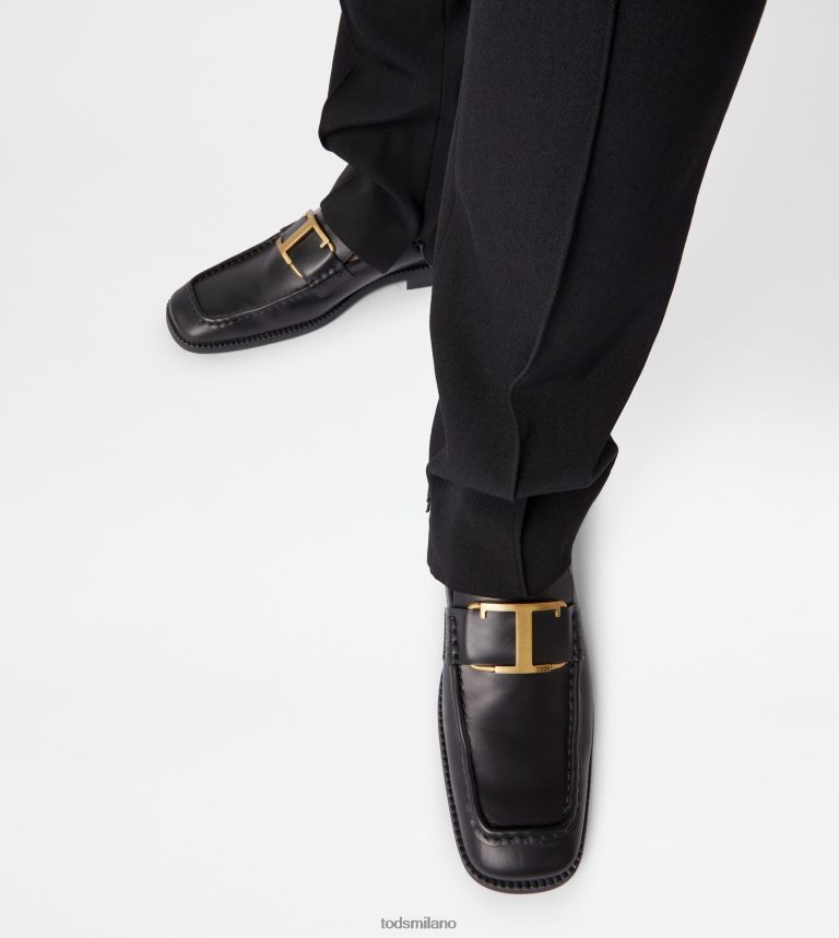 donnenero Tod's t intramontabili mocassini in pelle P66X8B56