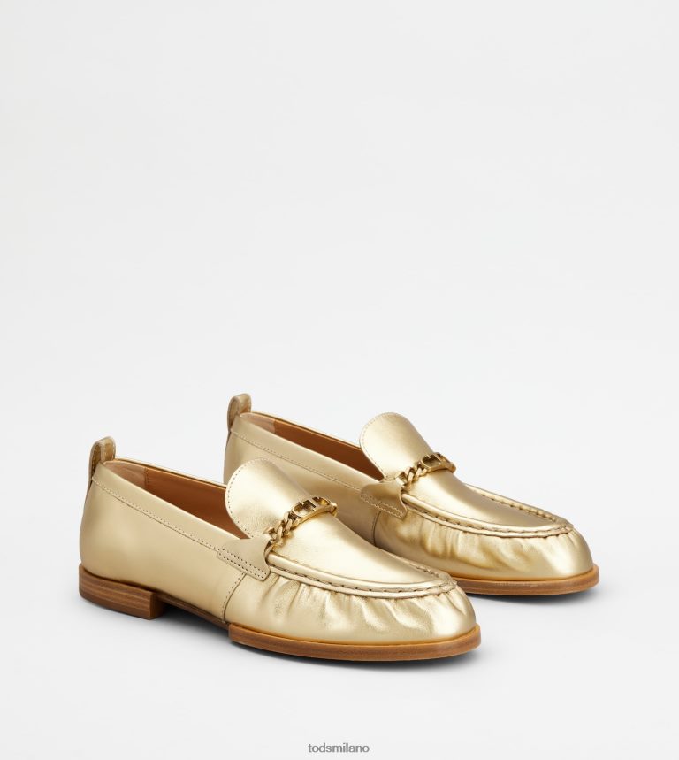 donneoro Tod's mocassini in pelle P66X8B32