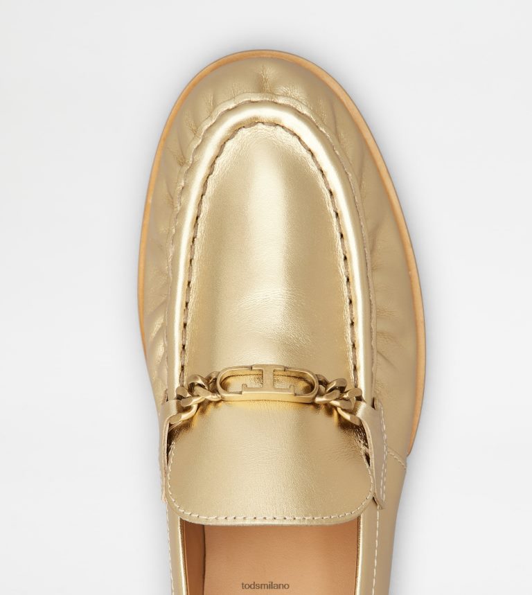 donneoro Tod's mocassini in pelle P66X8B32