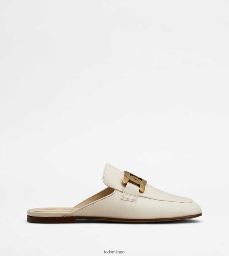 donnebianco Tod's sabot in pelle P66X8B230