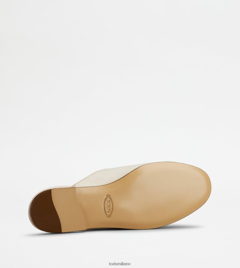donnebianco Tod's sabot in pelle P66X8B230