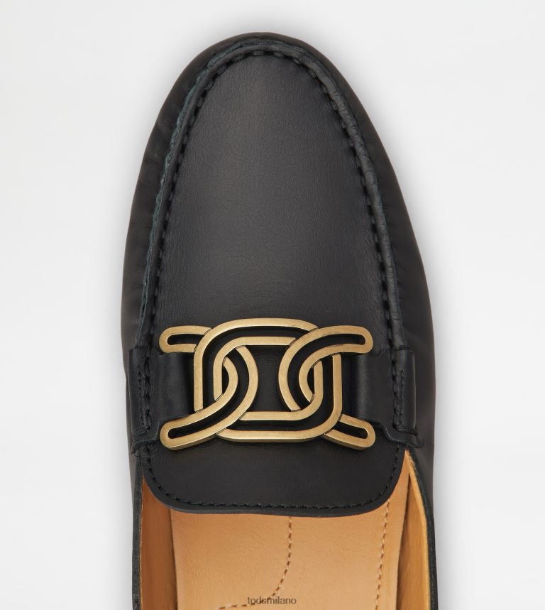 donnenero Tod's sabot gommino in pelle P66X8B229