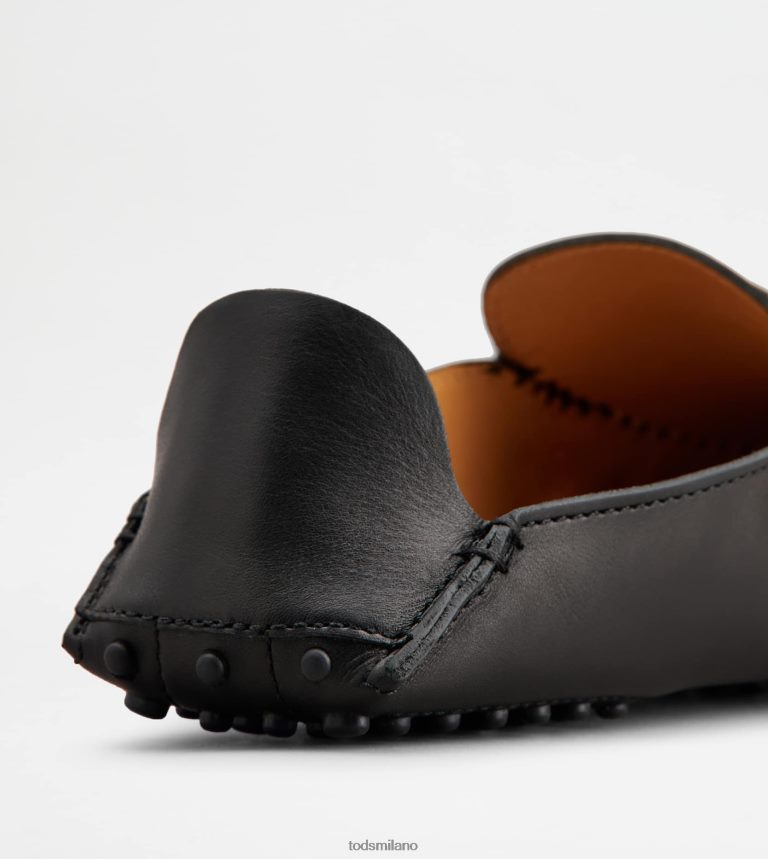donnenero Tod's sabot gommino in pelle P66X8B229