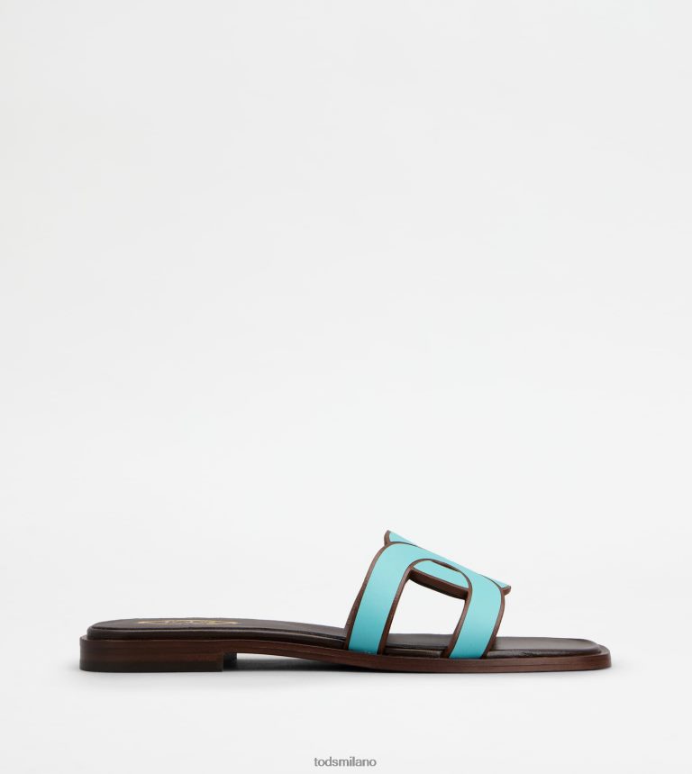 donneazzurro Tod's sandali in pelle P66X8B212